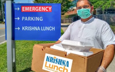 “Krishna Lunch for Healthcare Heroes” Launches in Gainesville, Florida