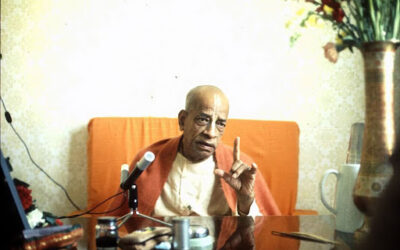 Srila Prabhupada in Quarantine (!)