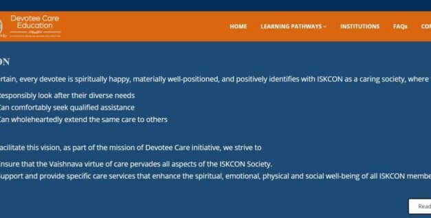 ISKCON Courses from the Devotee Care Team