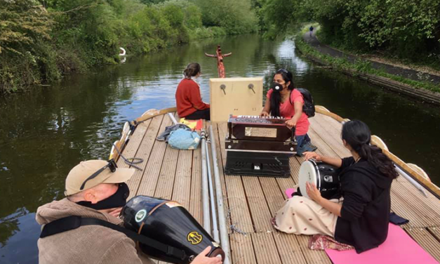 Festival Team Holds Harinama Boat Trips As UK Eases Restrictions (from ISKCON News)