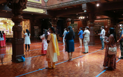 New Vrindaban Reopens to Pilgrims With Precautions in Place (from ISKCON News)