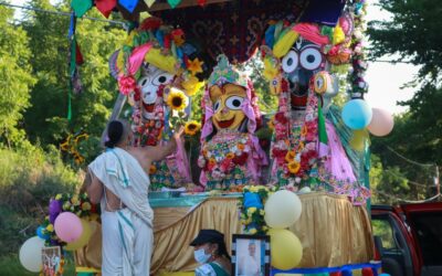 Pandemic Ratha Yatra in New Vrindaban