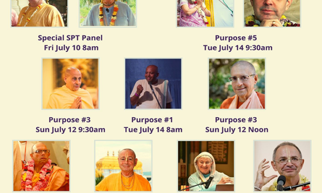 GBC Strategic Planning Team to Host Six Days of Facebook Live Events for ISKCON Incorporation Day (From ISKCON News)