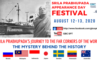 Special Vyasa-Puja Online Event to Celebrate Srila Prabhupada’s Journeys to the Far Corners of the World (from ISKCON News)