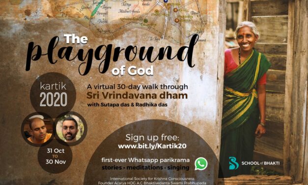 The playground of God – virtual 30-day walkthrough of the mystical village of Vrindavana