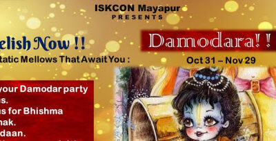 Damodar is coming (from ISKCON Mayapur)