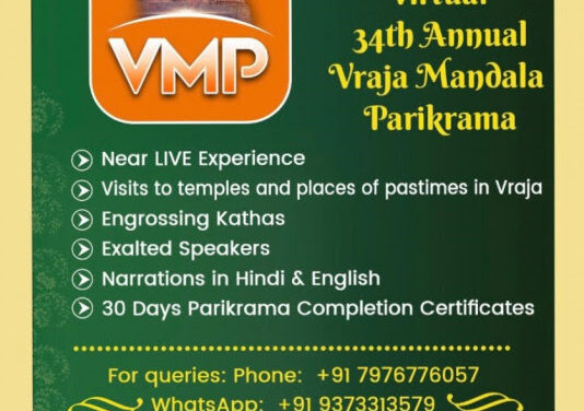 ISKCON Virtual 34th Annual Vraja-mandala Parikrama