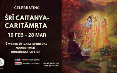 Join in Celebrating Sri Caitanya Caritamrita – Starting Friday