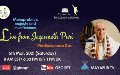 Mahaprabhu’s majesty and munificience-Live from Jagannath Puri