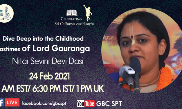 Dive Deep into the Childhood Pastimes of Lord Gauranga