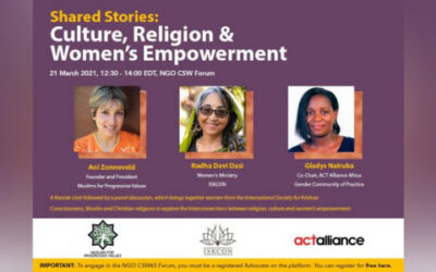 ISKCON at the UN Organizes Interfaith Panel on Women’s Empowerment