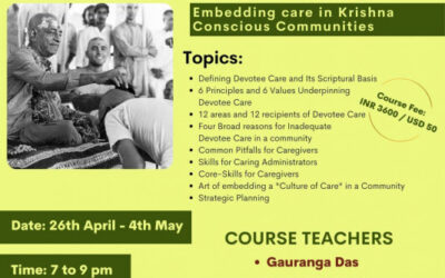 Devotee Care online course