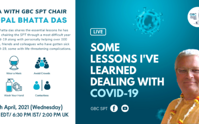 Some Lessons I’ve learned dealing with Covid-19, Q&A with GBC SPT Chair