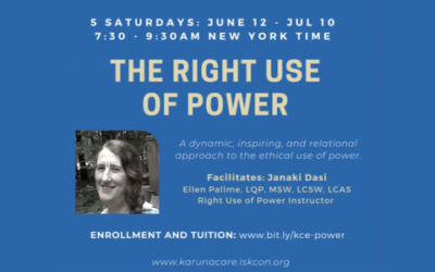 Right Use of Power Course