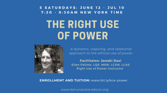 Right Use of Power Course