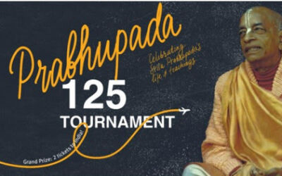 Launching the Prabhupada125 Tournament