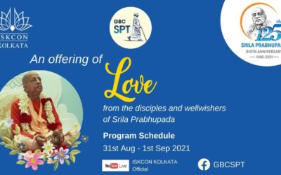 Live from Srila Prabhupada Janmasthan – An Offering of Love