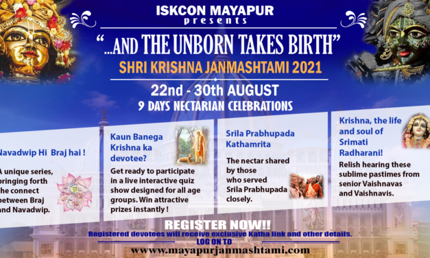 ISKCON Mayapur presents Sri Krishna Janmastami celebration 2021