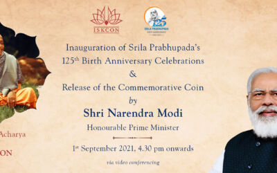 PM Modi to release Srila Prabhupada’s Coin