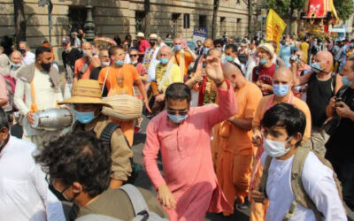 The fifth Ratha Yatra in the government district of Berlin attracted more people than ever before.