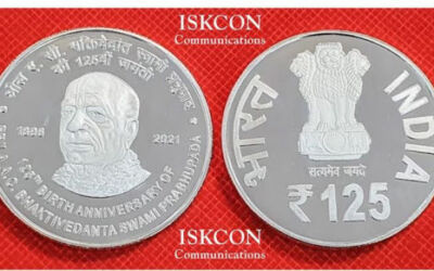 Prime Minister Modi Releases a Special Coin to Commemorate the Life and Teachings of Srila Prabhupada