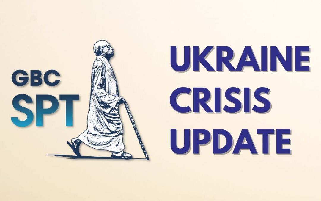 How can you help Ukrainian devotees in this crisis